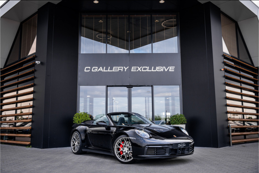 Porsche 911 992 Cabrio 3.0 Carrera 4 S - Sport Chrono l Sport Design l Dealer onderhouden