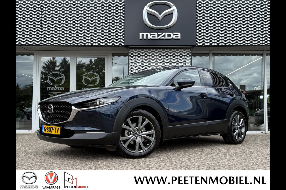 Mazda CX-30 2.0 e-SkyActiv-X M Hybrid Luxury | LEDER | BOSE | ACHTERUITRIJ CAMERA |