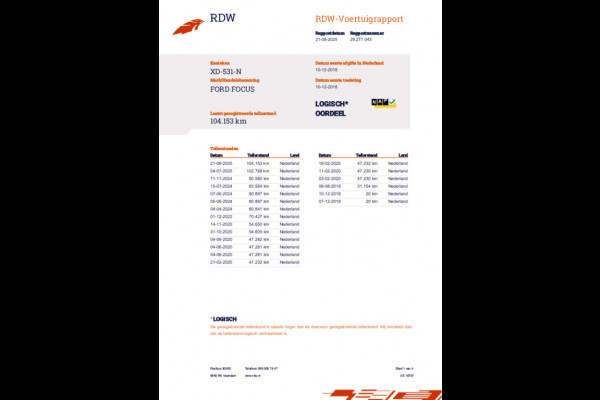 Ford FOCUS Wagon 1.0 EcoBoost Trend Edition Business