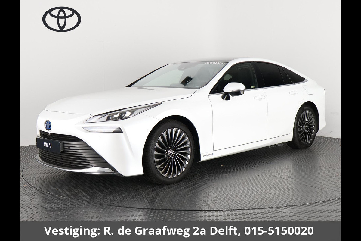 Toyota Mirai Prestige H20 Waterstof | Panoramadak | Navigatie | Garantie tot 02-2031 | 17% bijtelling Toyota Mirai Prestige H20 Waterstof | Panoramadak | Navigatie | Garantie tot 02-2031 | 17% bijtelling