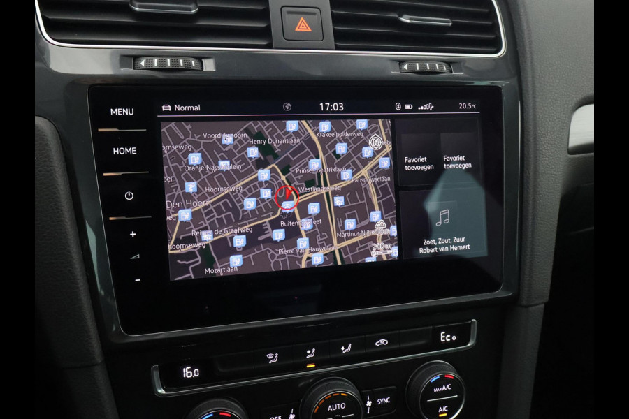 Volkswagen e-Golf FULL ELECTRIC.136 PK.WARMTEPOMP. ACCUTEST 90 %!! 1e EIG.100% ONDERHOUDEN!!! DIGITAAL DASHBOARD. ALS NIEUW TOT 2 JAAR GARANTIE *