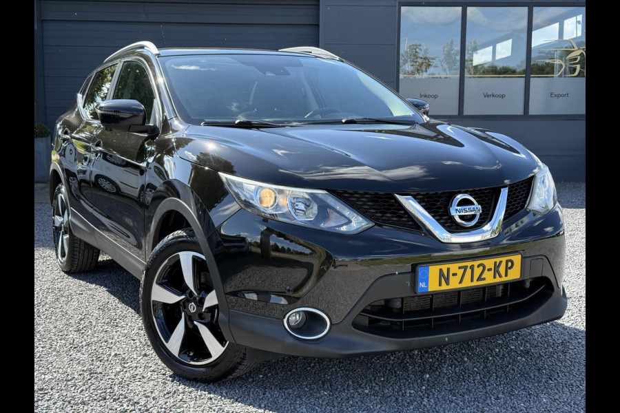 Nissan QASHQAI 1.2 Acenta 1e Eigenaar,Pano,Navi,Camera,6 Bak,Clima,Cruise,116pk,Pdc,Lm velgen,Weinig Km,Apk tot 01-2026