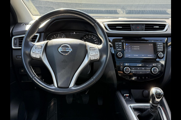 Nissan QASHQAI 1.2 Acenta 1e Eigenaar,Pano,Navi,Camera,6 Bak,Clima,Cruise,116pk,Pdc,Lm velgen,Weinig Km,Apk tot 01-2026