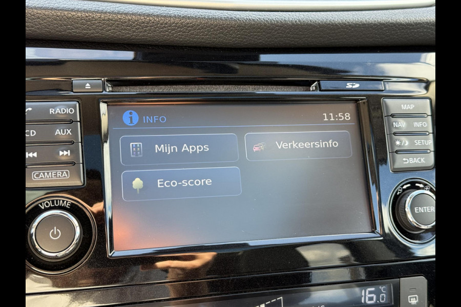 Nissan QASHQAI 1.2 Acenta 1e Eigenaar,Pano,Navi,Camera,6 Bak,Clima,Cruise,116pk,Pdc,Lm velgen,Weinig Km,Apk tot 01-2026