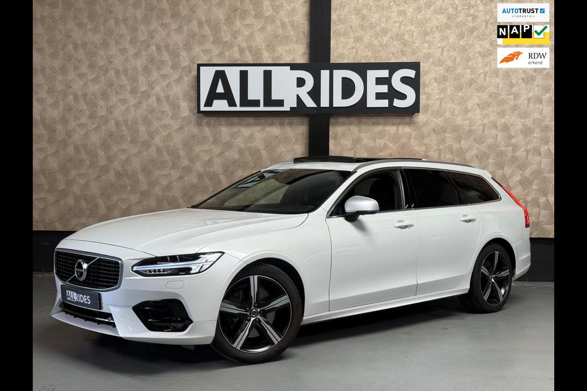 Volvo V90 2.0 T6 AWD R-Design l Polestar l Luchtvering l Trekhaak l HUD l Leder Volvo V90 2.0 T6 AWD R-Design l Polestar l Luchtvering l Trekhaak l HUD l Leder