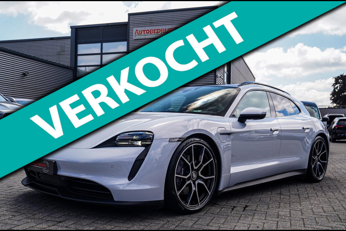 Porsche Taycan Sport Turismo 93 kWh Performance PLUS | Panorama | PASM | GT Sportstuur | 21inch RS Spyder | BOSE| Adaptieve Cruise