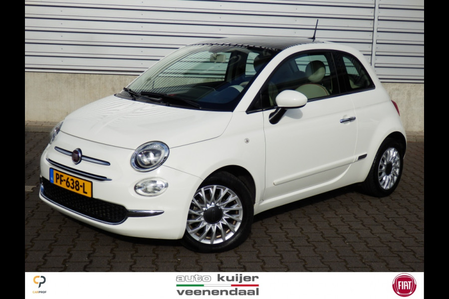 Fiat 500 80 pk. Lounge I Automaat I Airco I Nav. I Park. sens. a. I Pano.