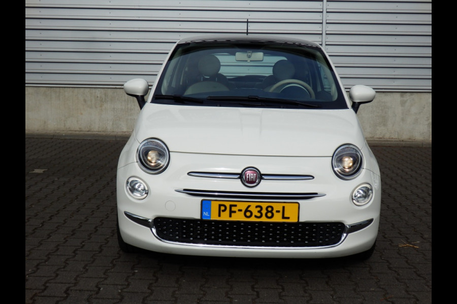 Fiat 500 80 pk. Lounge I Automaat I Airco I Nav. I Park. sens. a. I Pano.