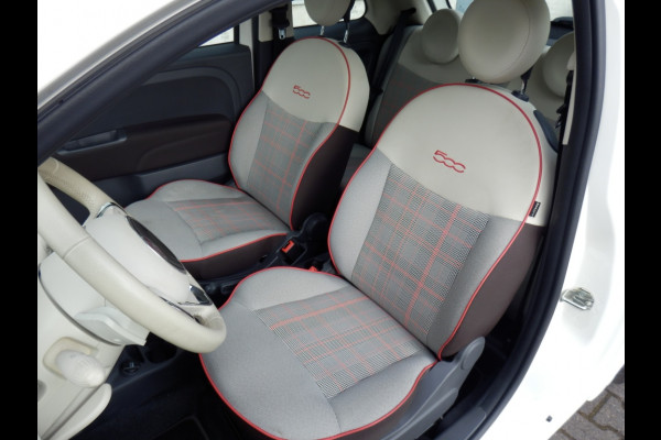 Fiat 500 80 pk. Lounge I Automaat I Airco I Nav. I Park. sens. a. I Pano.