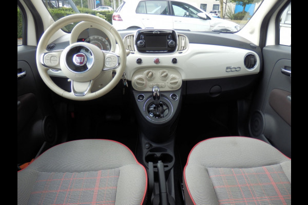 Fiat 500 80 pk. Lounge I Automaat I Airco I Nav. I Park. sens. a. I Pano.