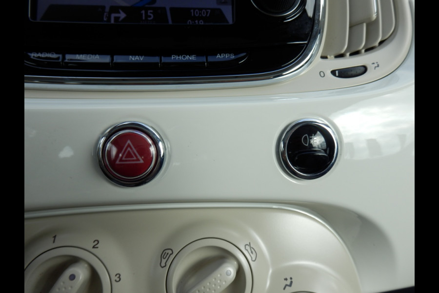 Fiat 500 80 pk. Lounge I Automaat I Airco I Nav. I Park. sens. a. I Pano.