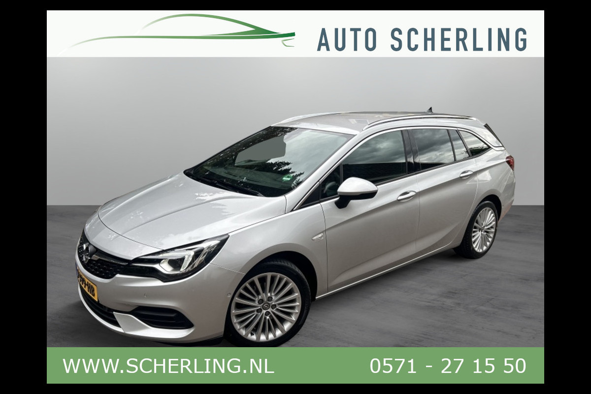 Opel Astra Sports Tourer 1.2 130pk Elegance Navi, Camera, Carplay, 17" LMV, Trekhaak
