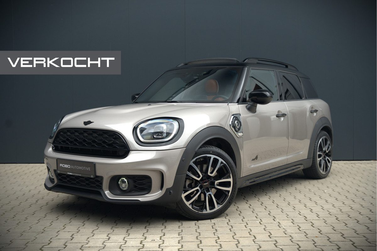 MINI Countryman 2.0 Cooper S E ALL4 John Cooper Works | JCW | Harman Kardon | Panoramadak | Memory Seat | Keyless | Stoelverwarming | Adaptive Cruise Control | Head-Up Display | Apple Carplay | Navigatie | LED | DAB | Leer | Rooftop Gray | Fabri MINI Countryman 2.0 Cooper S E ALL4 John Cooper Works | JCW | Harman Kardon | Panoramadak | Memory Seat | Keyless | Stoelverwarming | Adaptive Cruise Control | Head-Up Display | Apple Carplay | Navigatie | LED | DAB | Leer | Rooftop Gray | Fabri