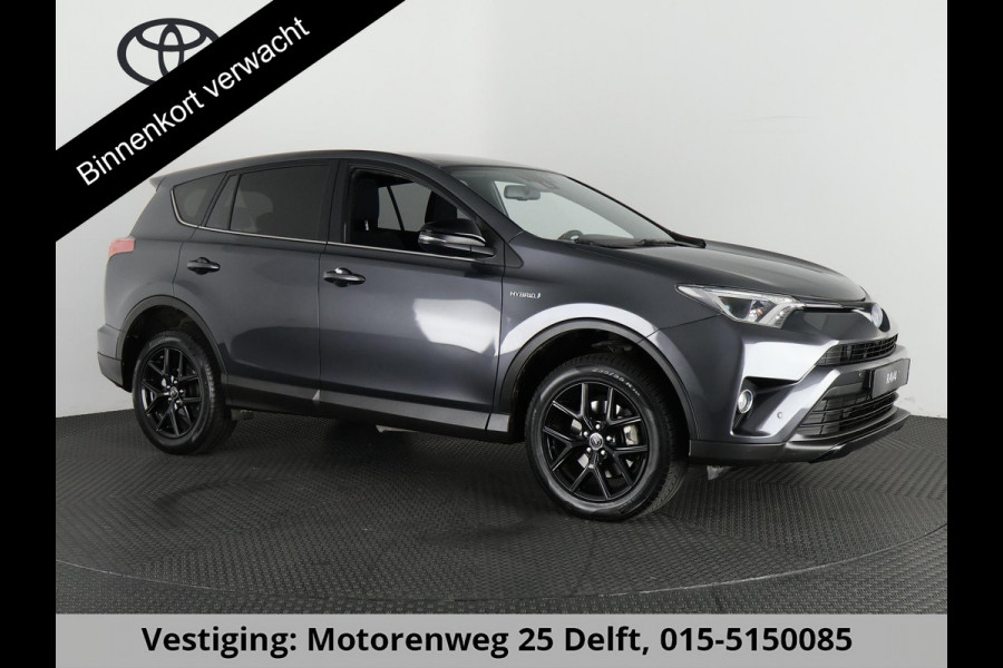 Toyota RAV4 2.5 HYBRID BLACK EDITION AUTOMAAT GARANTIE 6-2028 NAVI.PDC.CAMERA.18 INCH. SLECHTS 99.000 KM.
