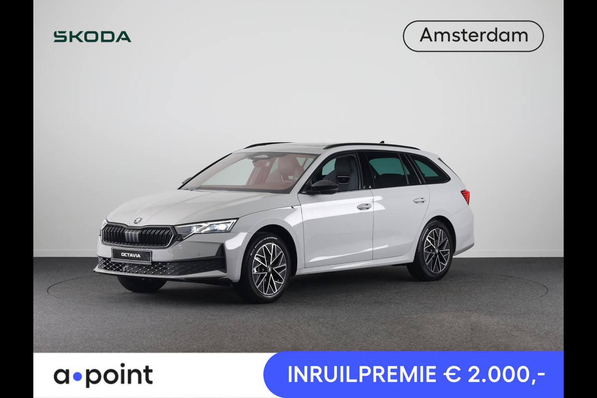 Škoda Octavia Combi Sportline Tour m-HEV 1.5 TSI 150 pk 7 versn. DSG | Panoramadak | Trekhaak wegklapbaar | Navigatie pakket | Winter pakket Škoda Octavia Combi Sportline Tour m-HEV 1.5 TSI 150 pk 7 versn. DSG | Panoramadak | Trekhaak wegklapbaar | Navigatie pakket | Winter pakket