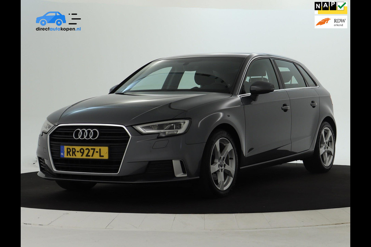 Audi A3 Sportback 1.0 TFSI Sport Lease Edition | Sportstoelen | PDC | NAV | LM 17'' Audi A3 Sportback 1.0 TFSI Sport Lease Edition | Sportstoelen | PDC | NAV | LM 17''