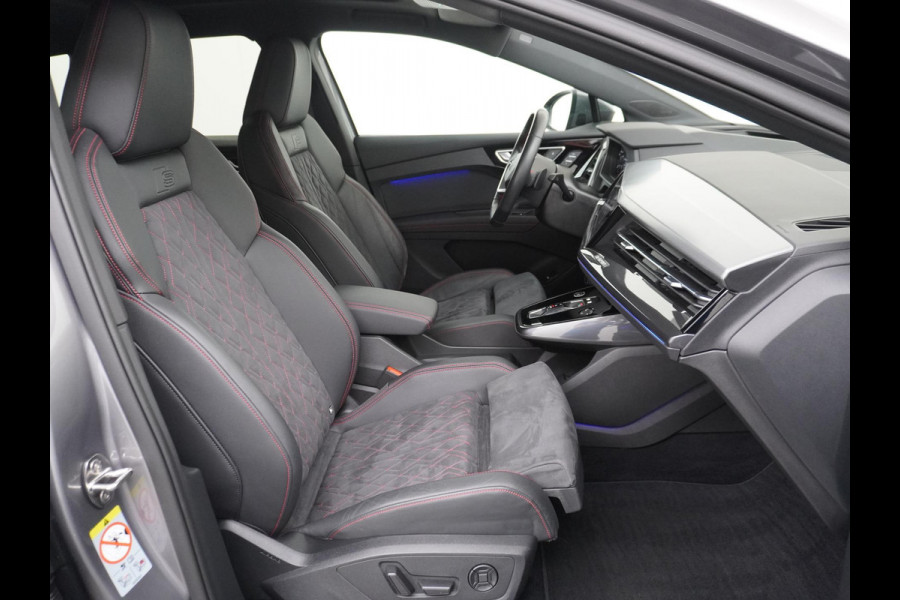 Audi Q4 e-tron 50 quattro S edition 77 kWh VAN: 44.900,- VOOR: 40.877,- UW HERFSTVOORDEEL: 4.023,- ELEKTRISCH PANORAMADAK | HEAD-UP DISPLAY | ADAPTIEVE CRUISE CONTROL | CAMERA | ELEKTRISCHE TREKHAAK | RIJKLAAR MET 12 MAANDEN BOVAG GARANTIE!