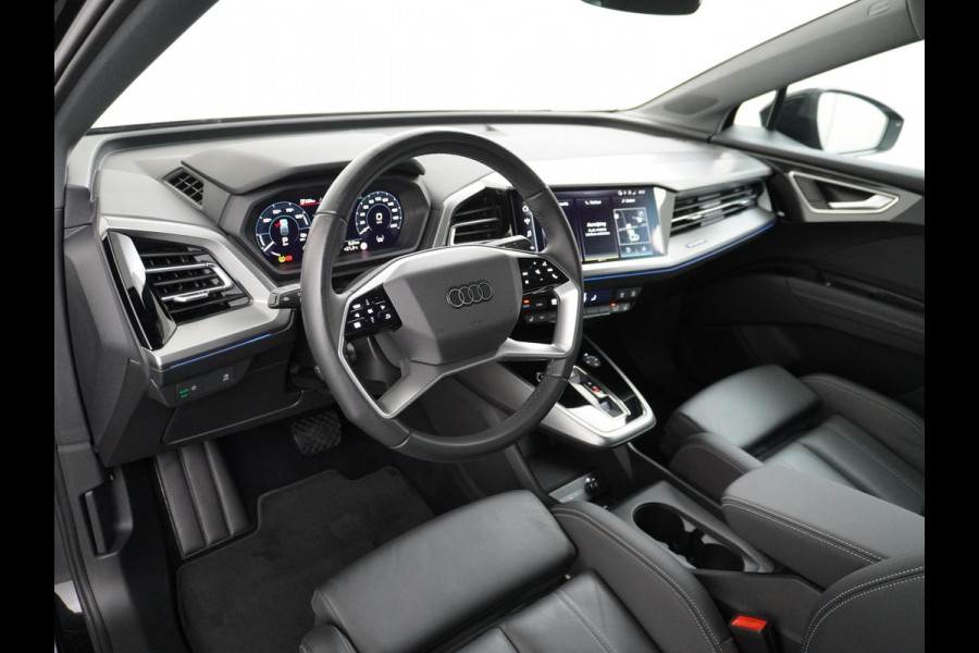Audi Q4 e-tron 50 quattro Launch edition Advanced 77 kWh VAN: 42.900,- VOOR: 38.877,- UW HERFSTVOORDEEL: 4.023,-  ADAPTIEVE CRUISE CONTROL | LEDEREN BEKLEDING | STOELVERWARMING | ELEKTRISCHE ACHTERKLEP | CAMERA | RIJKLAAR MET 12 MAANDEN BOVAG GARANTIE