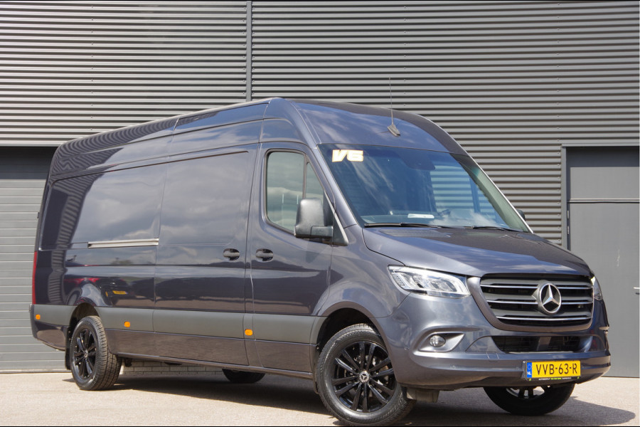 Mercedes-Benz Sprinter 319 3.0 CDI V6 L3H2 AUT. LED,LEDER, 3.5T TREKHAAK, CRUISE, MBUX, CAMERA, STANDKACHEL, CLIMA, APPLE CARPLAY/ANDROID AUTO, PARKEER