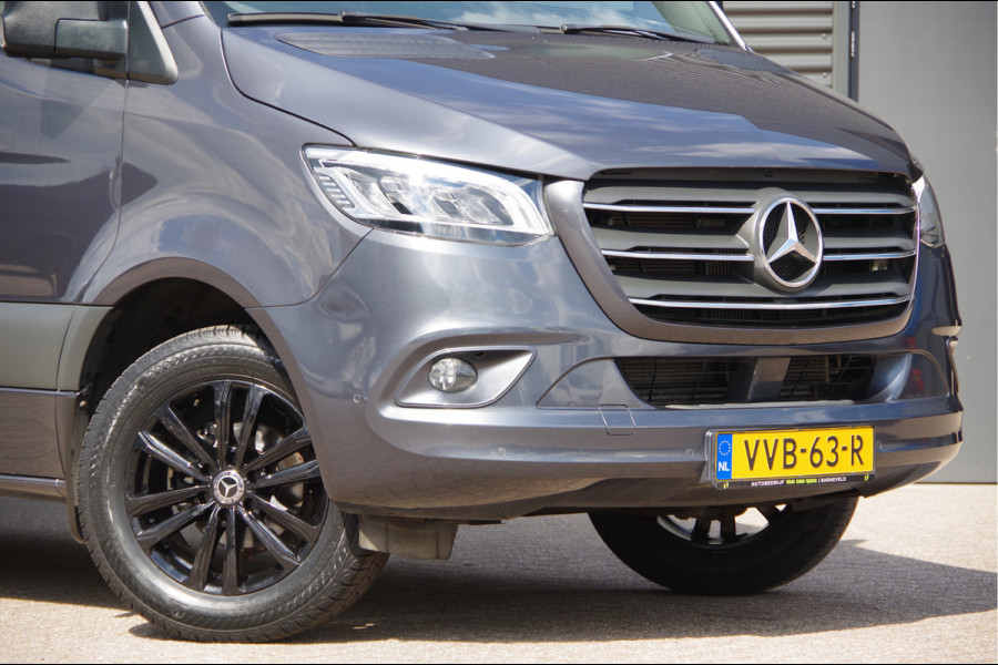 Mercedes-Benz Sprinter 319 3.0 CDI V6 L3H2 AUT. LED,LEDER, 3.5T TREKHAAK, CRUISE, MBUX, CAMERA, STANDKACHEL, CLIMA, APPLE CARPLAY/ANDROID AUTO, PARKEER