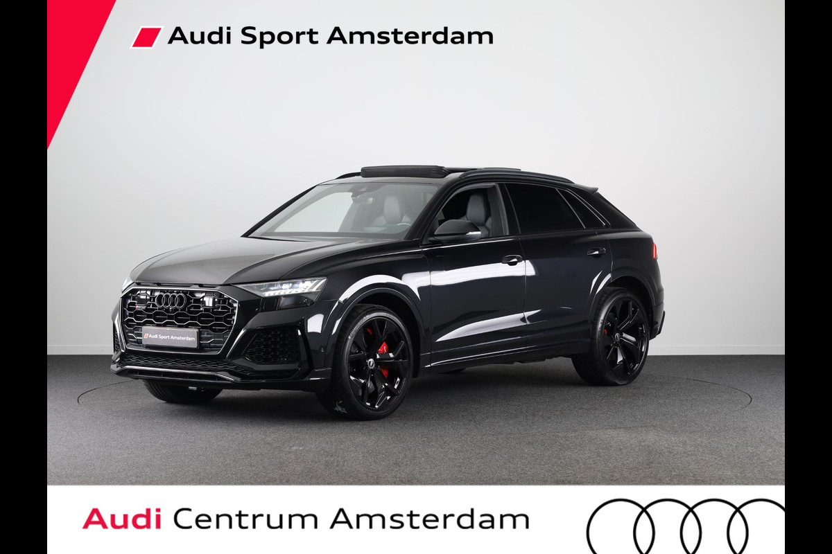 Audi RS Q8 4.0 TFSI quattro 600pk | Panoramadak | Head up Display | Memory | RS Dynamic pakket plus | Trekhaak elektrisch uitklapbaar Audi RS Q8 4.0 TFSI quattro 600pk | Panoramadak | Head up Display | Memory | RS Dynamic pakket plus | Trekhaak elektrisch uitklapbaar