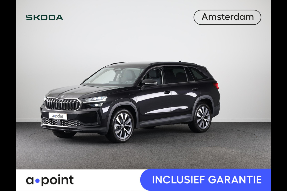 Škoda Kodiaq 1.5 TSI 204pk PHEV Business Edition | Trekhaak | Leder | Light & View | 19 inch | Elek. stoelen | Canton Sound | Stoelverwarming | Camera