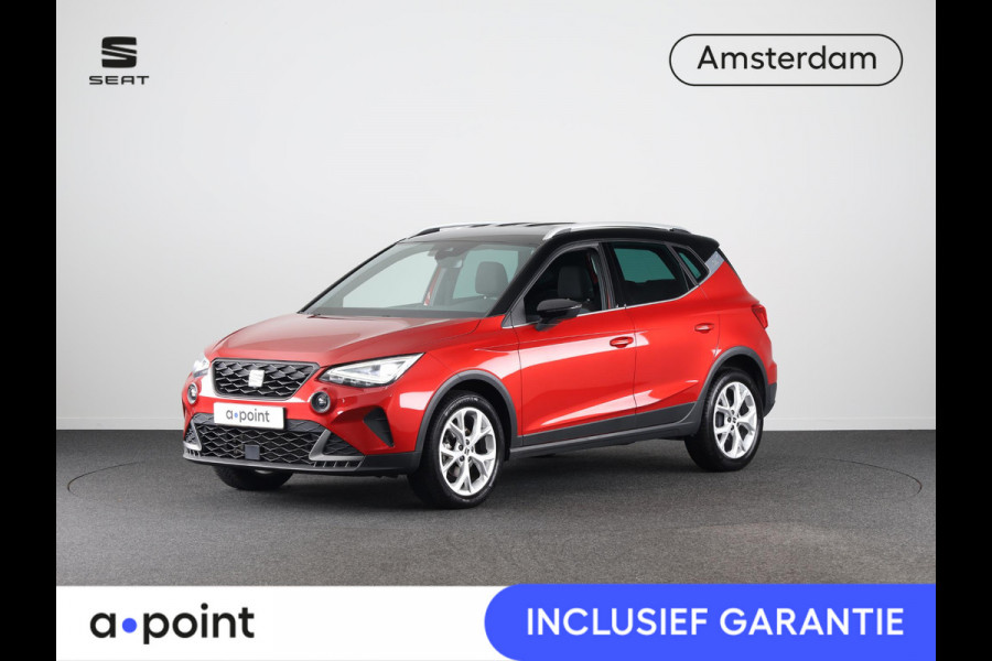Seat Arona 1.0 TSI FR 95 pk | Private lease vanaf 461,-- |  Verlengde garantie | Navigatie via App | Parkeersensoren achter | Cruise control | Apple Carplay/Android Auto | LED koplampen |