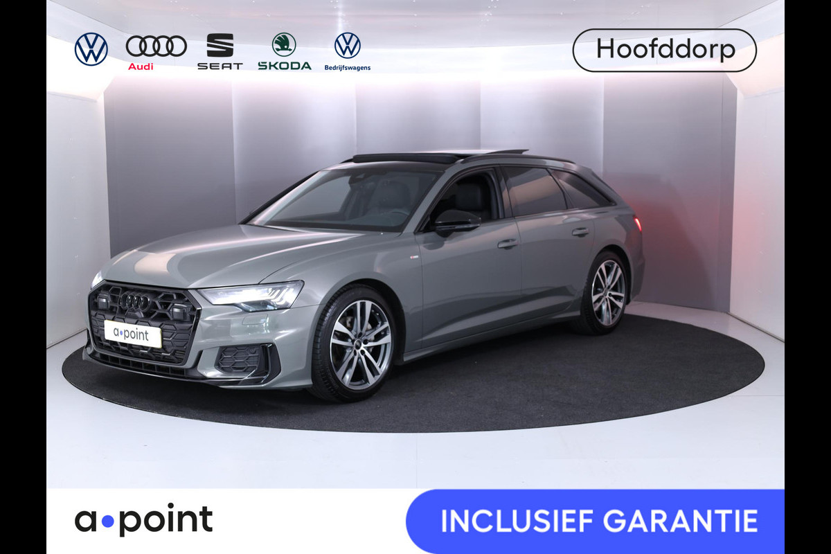 Audi A6 Avant 40 TFSI S edition Competition 204 pk | Verlengde garantie | Navigatie | Panoramadak | Parkeersensoren | Achteruitrijcamera | Stoelverwarming | S-Line |