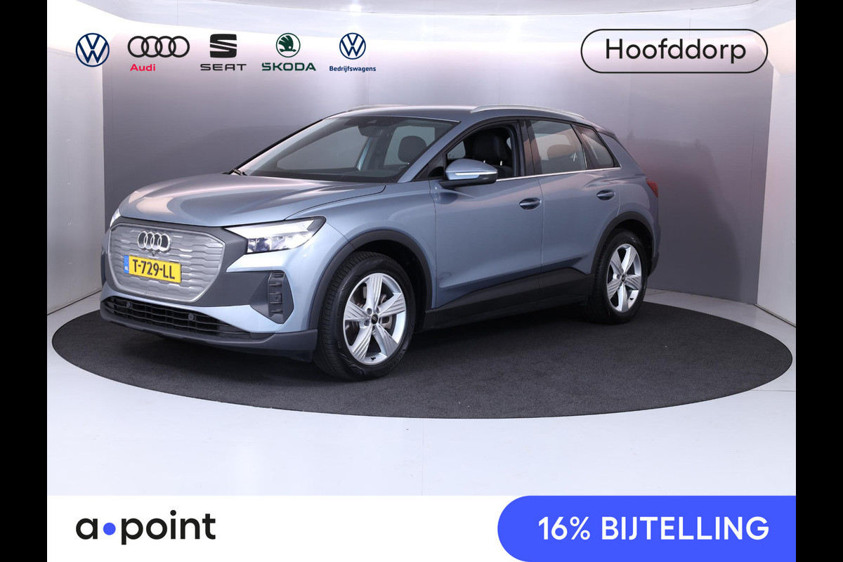 Audi Q4 e-tron 40 Edition 77 kWh 204 pk S-tronic | Navigatie | Elektr. Trekhaak | Parkeersensoren | Achteruitrijcamera | Adaptieve cruise control | Stoelverwarming | Audi Q4 e-tron 40 Edition 77 kWh 204 pk S-tronic | Navigatie | Elektr. Trekhaak | Parkeersensoren | Achteruitrijcamera | Adaptieve cruise control | Stoelverwarming |