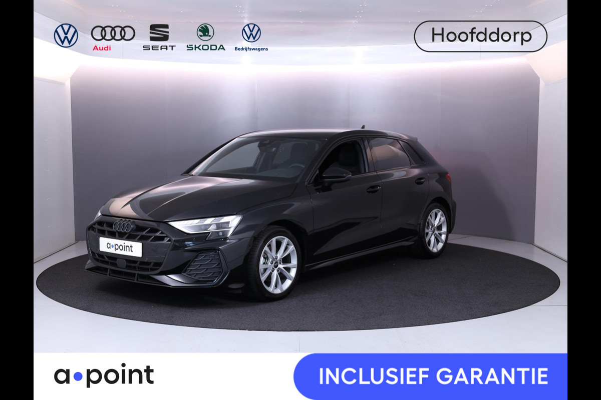 Audi A3 Sportback 30 TFSI S edition 115 PK Automaat | Verlengde garantie | Navigatie | Park pakket | Zwart optiek | Privacy glas | Audi A3 Sportback 30 TFSI S edition 115 PK Automaat | Verlengde garantie | Navigatie | Park pakket | Zwart optiek | Privacy glas |