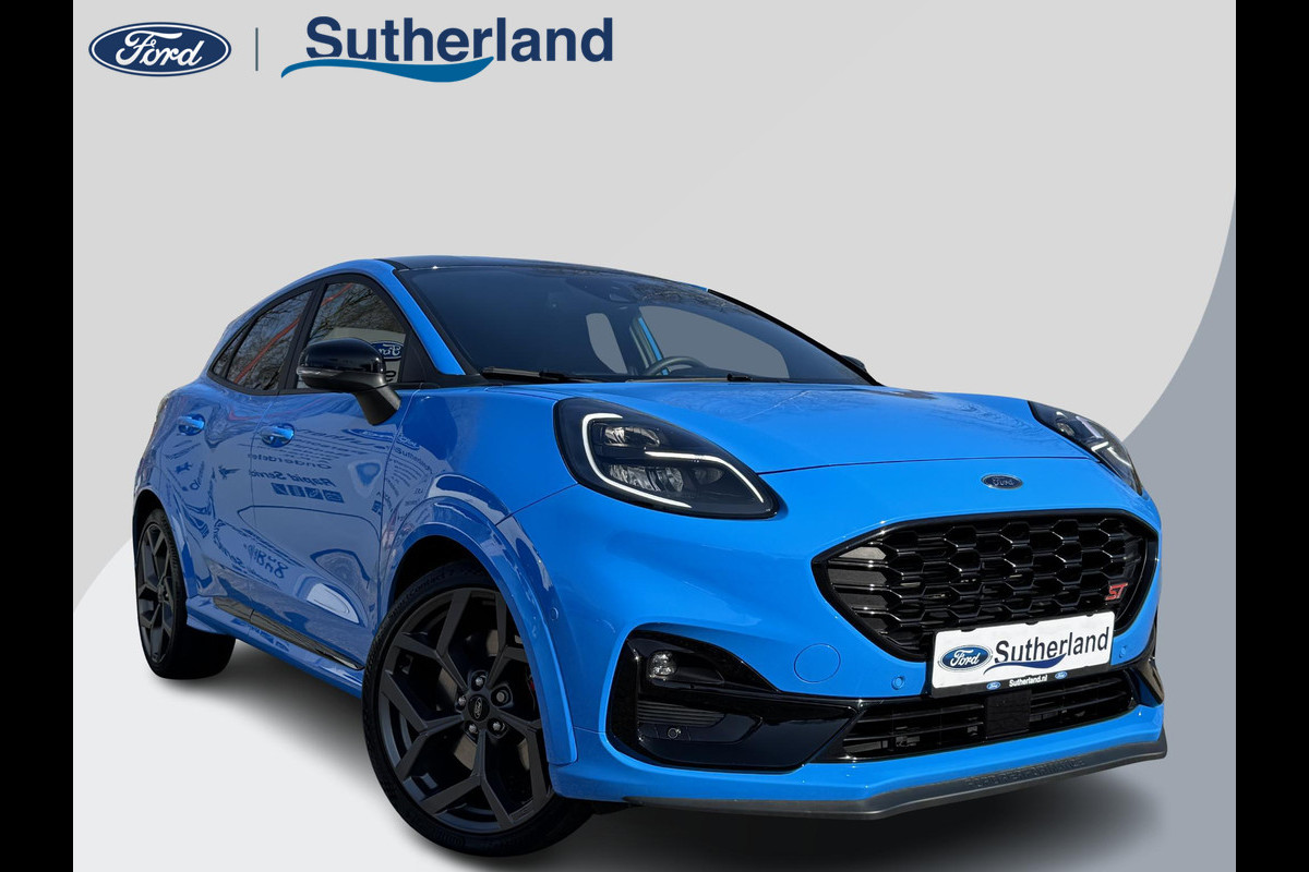 Ford Puma 1.0 EcoBoost Hybrid ST-X 170pk Automaat | SCI | Unieke kleur "Azura Blue" |Winter Pack | AGR-stoelen | Bang&Olufsen | Camera Ford Puma 1.0 EcoBoost Hybrid ST-X 170pk Automaat | SCI | Unieke kleur "Azura Blue" |Winter Pack | AGR-stoelen | Bang&Olufsen | Camera