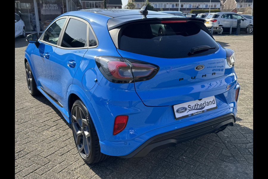 Ford Puma 1.0 EcoBoost Hybrid ST-X 170pk Automaat | SCI | Unieke kleur "Azura Blue" |Winter Pack | AGR-stoelen | Bang&Olufsen | Camera