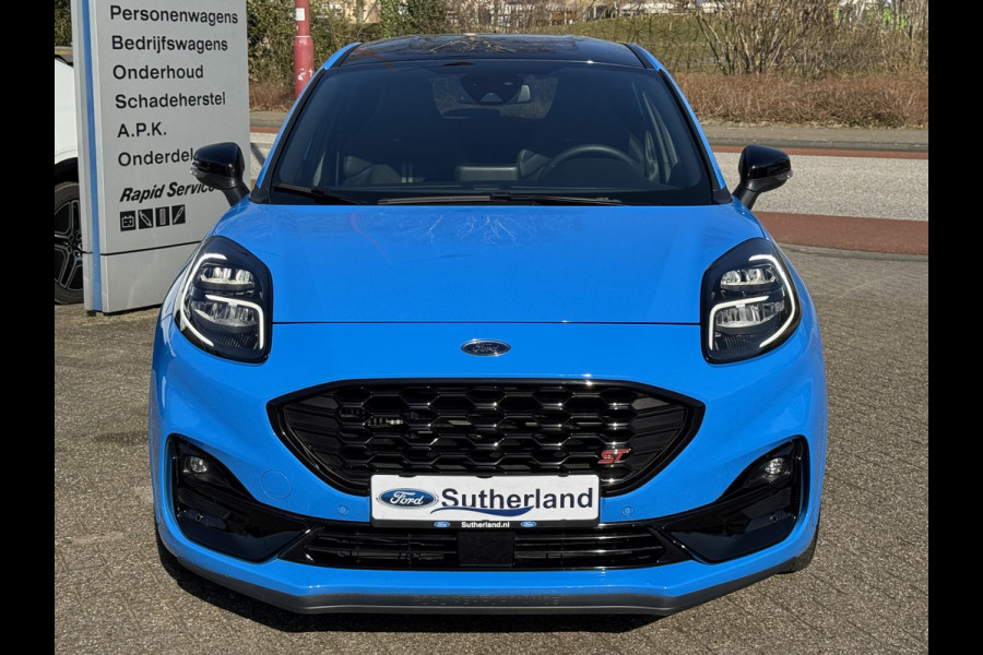 Ford Puma 1.0 EcoBoost Hybrid ST-X 170pk Automaat | SCI | Unieke kleur "Azura Blue" |Winter Pack | AGR-stoelen | Bang&Olufsen | Camera