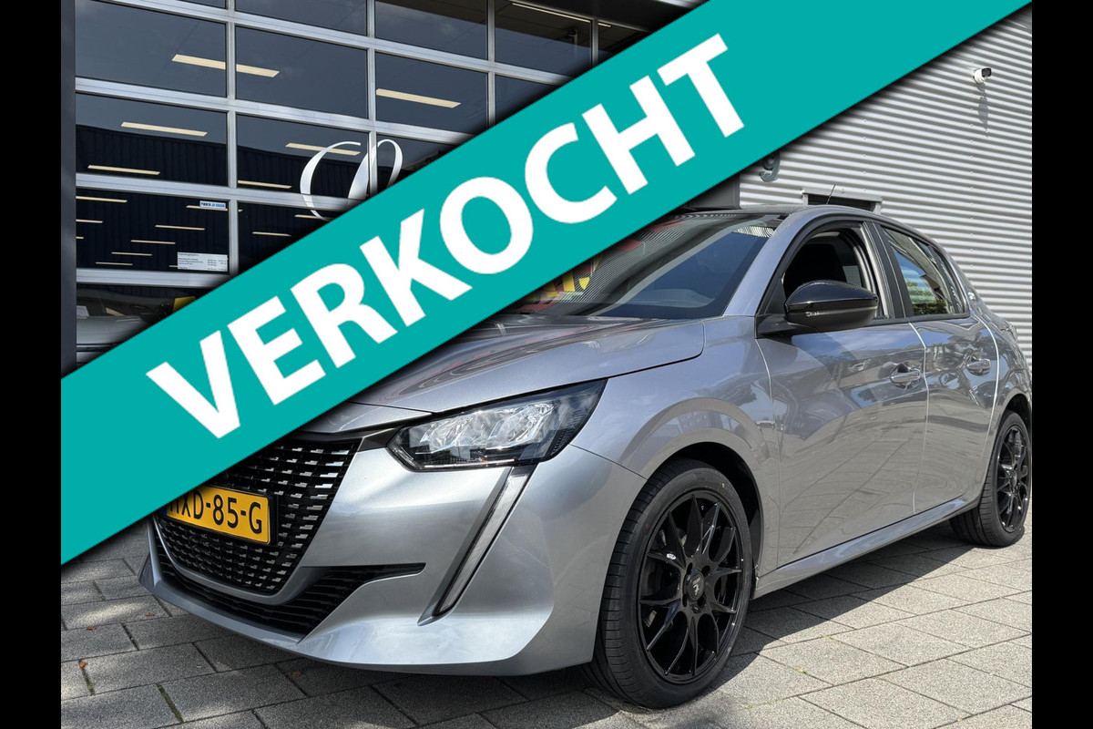Peugeot 208 1.2i OUTLAW Edition - Navigatie/Apple CarPlay I Airco I Sport velgen I LED I PDC I 30.000 KM -Dealer onderhouden