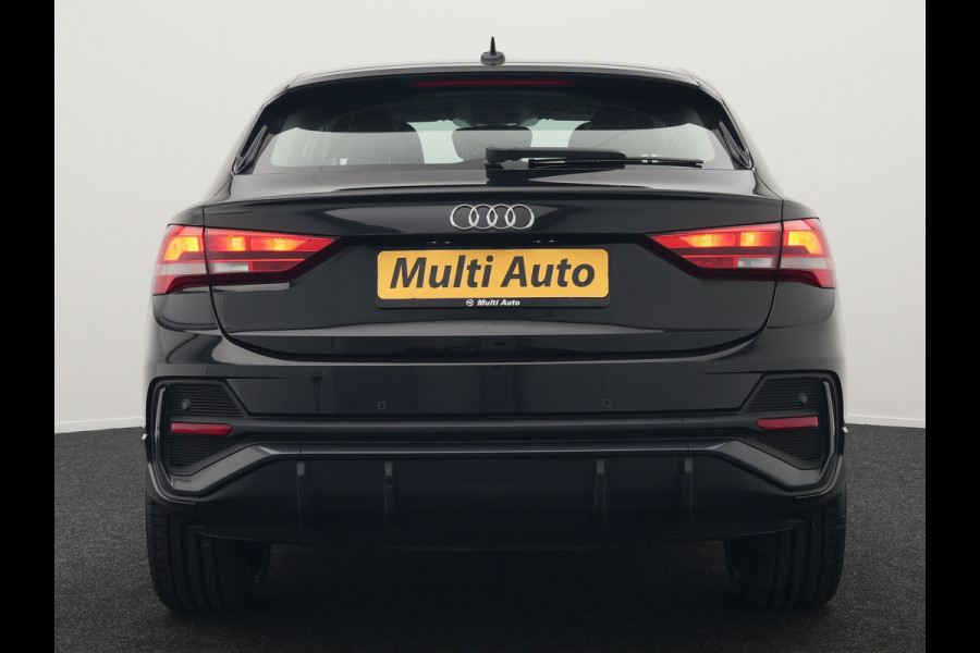 Audi Q3 Sportback 45 TFSI e S Line Plug In Hybrid 245pk Dealer O.H PHEV | Adaptive Cruise | Alcantara Sportstoelen Verwarmd | Bluetooth | Lane Assist | Blis | Sfeerverlichting | Navigatie | Virtual | DAB | 20"LM |