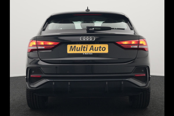 Audi Q3 Sportback 45 TFSI e S Line Plug In Hybrid 245pk Dealer O.H PHEV | Adaptive Cruise | Alcantara Sportstoelen Verwarmd | Bluetooth | Lane Assist | Blis | Sfeerverlichting | Navigatie | Virtual | DAB | 20"LM |