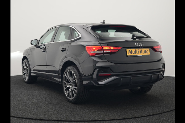 Audi Q3 Sportback 45 TFSI e S Line Plug In Hybrid 245pk Dealer O.H PHEV | Adaptive Cruise | Alcantara Sportstoelen Verwarmd | Bluetooth | Lane Assist | Blis | Sfeerverlichting | Navigatie | Virtual | DAB | 20"LM |