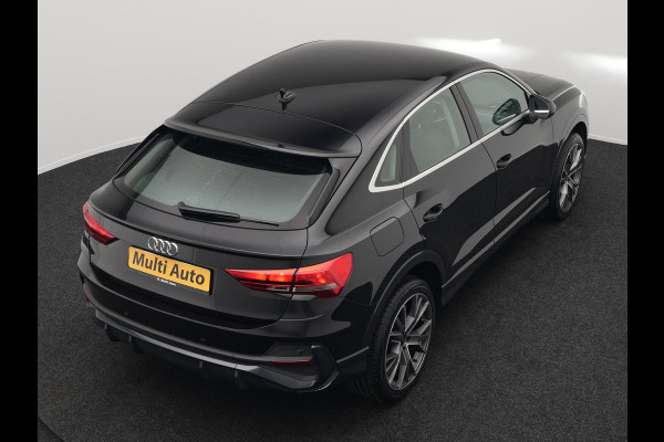 Audi Q3 Sportback 45 TFSI e S Line Plug In Hybrid 245pk Dealer O.H PHEV | Adaptive Cruise | Alcantara Sportstoelen Verwarmd | Bluetooth | Lane Assist | Blis | Sfeerverlichting | Navigatie | Virtual | DAB | 20"LM |