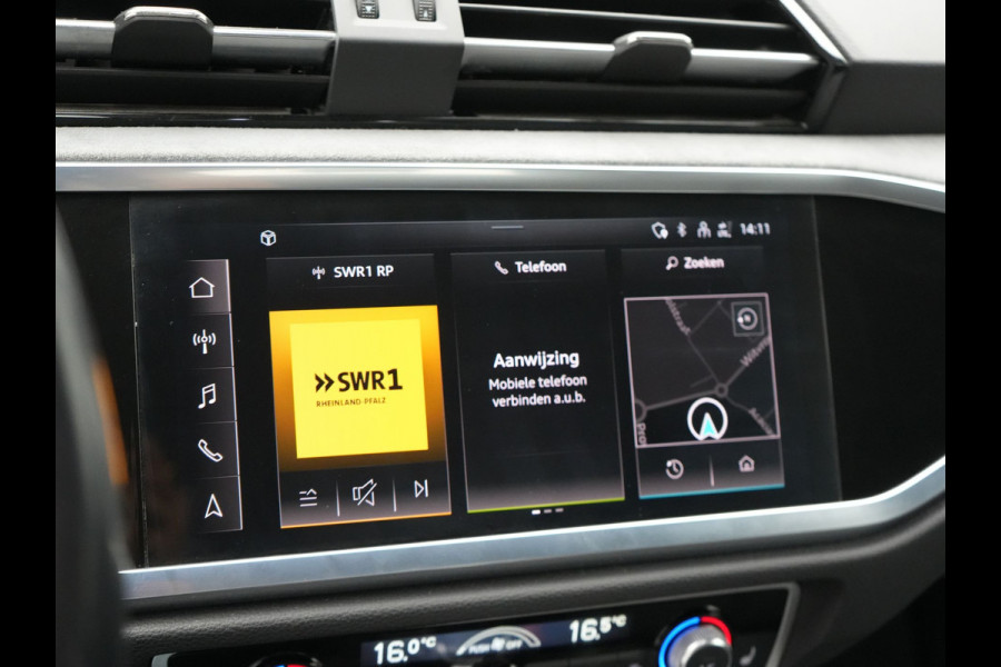 Audi Q3 Sportback 45 TFSI e S Line Plug In Hybrid 245pk Dealer O.H PHEV | Adaptive Cruise | Alcantara Sportstoelen Verwarmd | Bluetooth | Lane Assist | Blis | Sfeerverlichting | Navigatie | Virtual | DAB | 20"LM |