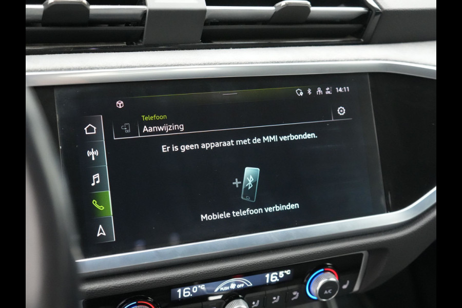 Audi Q3 Sportback 45 TFSI e S Line Plug In Hybrid 245pk Dealer O.H PHEV | Adaptive Cruise | Alcantara Sportstoelen Verwarmd | Bluetooth | Lane Assist | Blis | Sfeerverlichting | Navigatie | Virtual | DAB | 20"LM |