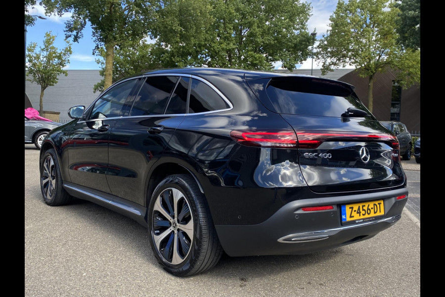 Mercedes-Benz EQC 400 4MATIC Business Solution AMG 80 kWh VAN: 42.900,- VOOR: 40.877,- UW HERFSTVOORDEEL: 2.023,- Adaptieve Cruise Control | 360 Camera | Stoelverkoeling + Verwarming | Trekhaak | Elektrische Stoelen met Geheugen | Unieke Km-stand | Schuifdak | Rijklaar Geleverd met 12 Maanden BOVAG Garantie!