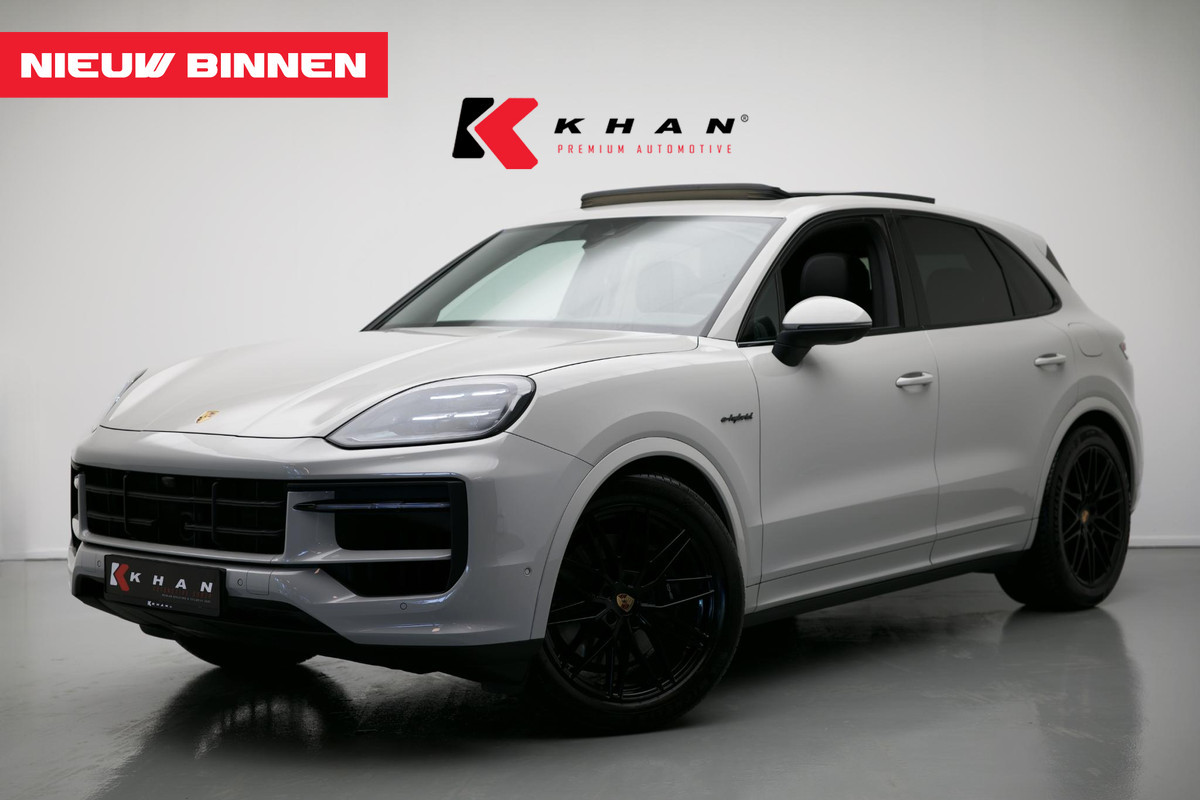 Porsche Cayenne 3.0 E-Hybrid |Pano|Krijt|SportChrono|Dodehoek| Porsche Cayenne 3.0 E-Hybrid |Pano|Krijt|SportChrono|Dodehoek|