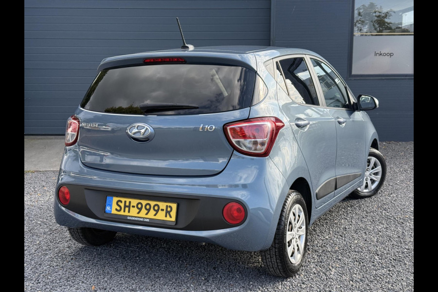 Hyundai i10 1.0i i-Premium 1e Eigenaar,Dealer Onderhouden,Navi,Stoelverw,Stuurverw,Clima,Cruise,Lm velgen,N.A.P,Apk tot 04-2026