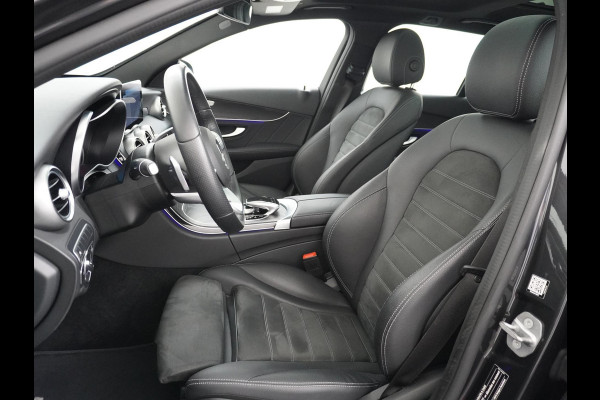 Mercedes-Benz C-Klasse Estate 300 e Advantage Pack AMG PHEV PLUG-IN HYBRIDE | ADAPTIEVE CRUISE CONTROL | BURMESTER AUDIO | PANORAMADAK | LEDER/ALCANTARA | FULL OPTIONS | RIJKLAAR MET 12 MAANDEN BOVAG GARANTIE