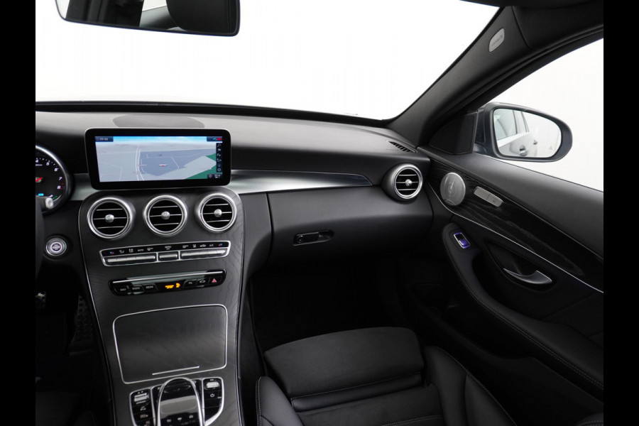 Mercedes-Benz C-Klasse Estate 300 e Advantage Pack AMG PHEV PLUG-IN HYBRIDE | ADAPTIEVE CRUISE CONTROL | BURMESTER AUDIO | PANORAMADAK | LEDER/ALCANTARA | FULL OPTIONS | RIJKLAAR MET 12 MAANDEN BOVAG GARANTIE