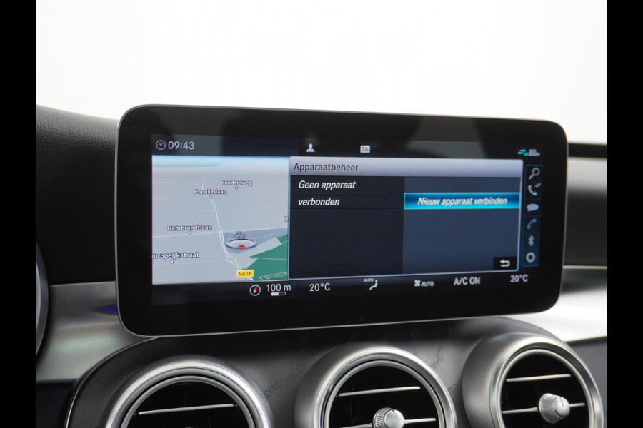 Mercedes-Benz C-Klasse Estate 300 e Advantage Pack AMG PHEV PLUG-IN HYBRIDE | ADAPTIEVE CRUISE CONTROL | BURMESTER AUDIO | PANORAMADAK | LEDER/ALCANTARA | FULL OPTIONS | RIJKLAAR MET 12 MAANDEN BOVAG GARANTIE