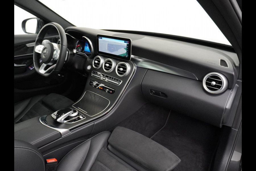 Mercedes-Benz C-Klasse Estate 300 e Advantage Pack AMG PHEV PLUG-IN HYBRIDE | ADAPTIEVE CRUISE CONTROL | BURMESTER AUDIO | PANORAMADAK | LEDER/ALCANTARA | FULL OPTIONS | RIJKLAAR MET 12 MAANDEN BOVAG GARANTIE