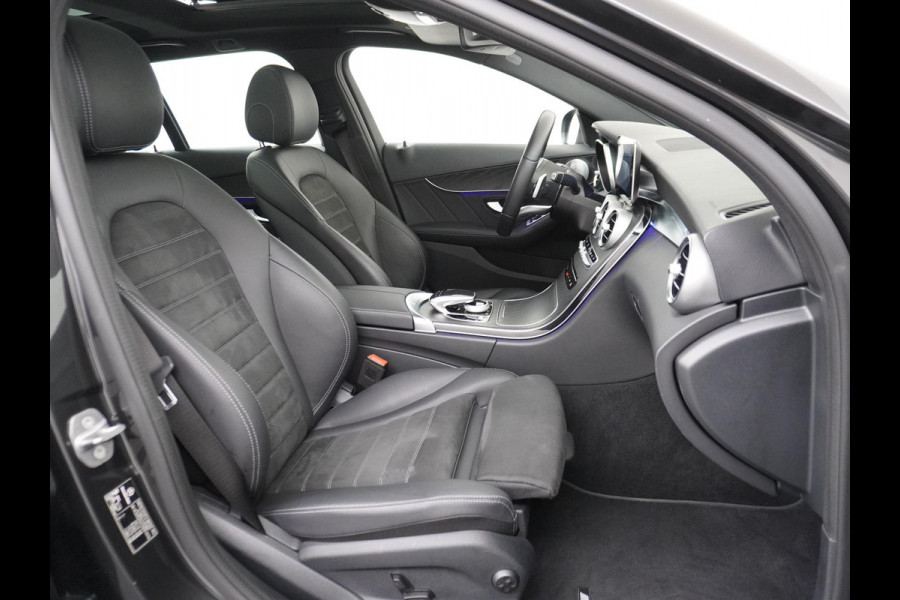 Mercedes-Benz C-Klasse Estate 300 e Advantage Pack AMG PHEV PLUG-IN HYBRIDE | ADAPTIEVE CRUISE CONTROL | BURMESTER AUDIO | PANORAMADAK | LEDER/ALCANTARA | FULL OPTIONS | RIJKLAAR MET 12 MAANDEN BOVAG GARANTIE