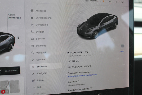 Tesla Model 3 Standard RWD Plus 60 kWh / Autopilot 2.5 / Panoramadak / Camera / Premium Audio / 19'' / Leder