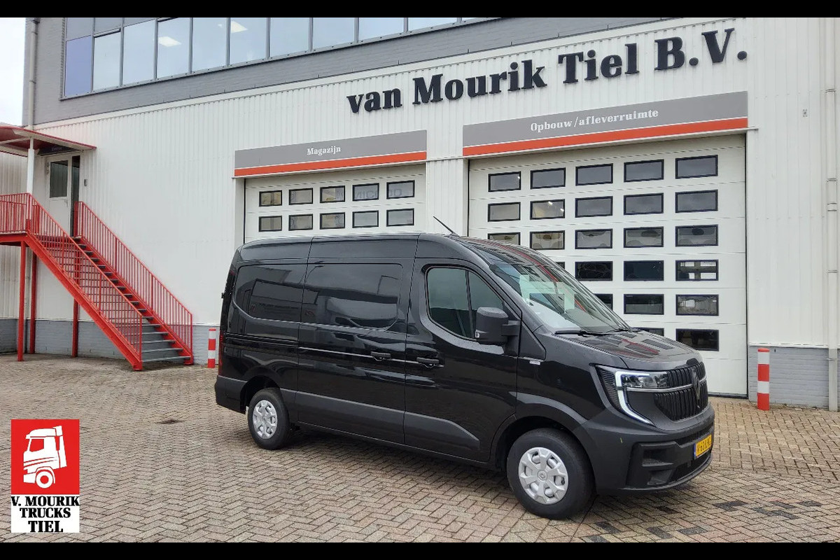 Renault Master 150.35 EURO 6 L2H2 - 2x ZIJSCHUIFDEUR - ZWART METALLIC - V-63-LHG - BPM VRIJ!